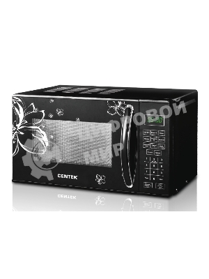 Микроволновая печь Centek CT-1579 черный, 20 л, 700 Вт, переключатели - сенсор