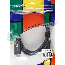 Кабель DisplayPort M-> HDMI M 4K@60Hz 1.8m Telecom,оплетка (TA561M-1.8M)