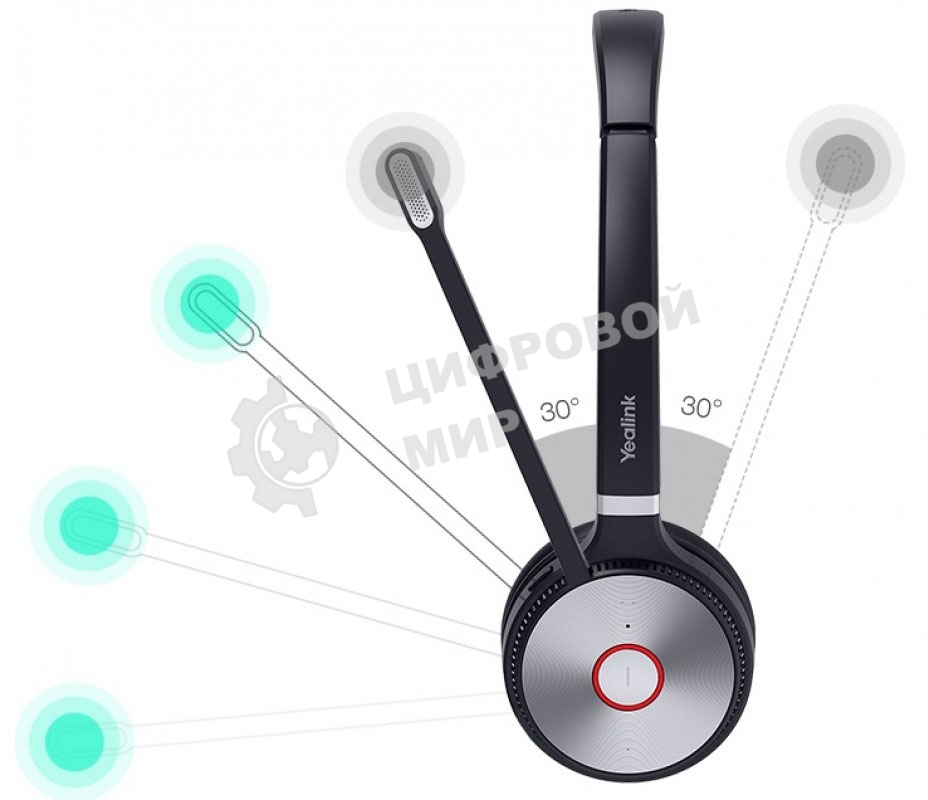 Гарнитура беспроводная Yealink WH66 Mono UC