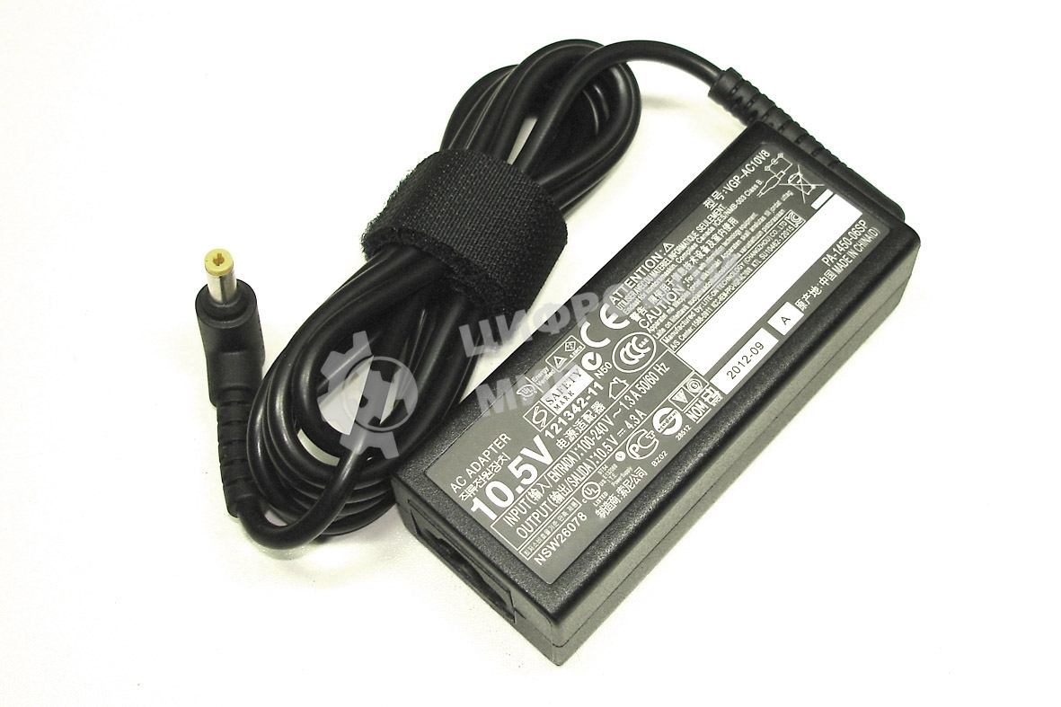 Блок питания (сетевой адаптер) для ноутбуков Sony Vaio Duo 11 10.5V 4.3A VGP-AC10V8 OEM