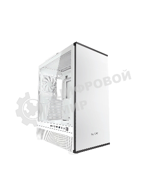 Компьютерный корпус PCCooler IE200 WH, Tempered Glass Full Tower, белый, TG, SPCC, 1x120мм ARGb E-ATX, ATX, mATX, mITX 180/380/220мм 4x2.5