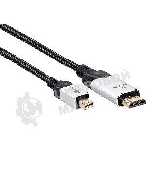 Кабель-переходник miniDisplayPort M-> HDMI M 4K@60Hz 1,5 м VCOM
