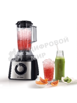 Кухонный комбайн Bosch MCM3501M 800 Вт, Скорости: 2, Блендер 1 л, Чаша 2.3 л, черный/серебристый