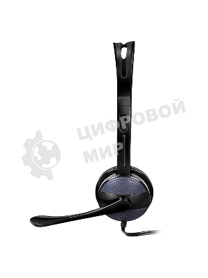 Гарнитура проводная мультимедийная с микрофоном SVEN AP-151MV, черный
