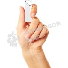 Флешка USB Netac U326 (NT03U326N-016G-20PN), 16Gb, USB 2.0, R/W 50/15, серебристый