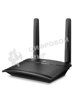 Роутер беспроводной TP-Link TL-MR100 N300 10/100BASE-TX/4G(3G) cat.4 черный