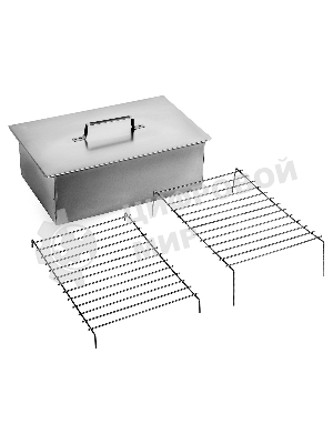 Коптильня двухъярусная Camping Palisad 420x270x175 мм, 0,5 мм