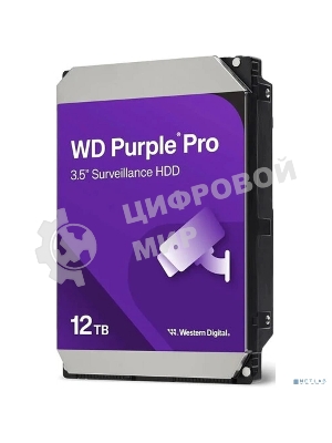 Жесткий диск WD Purple PRO WD122PURP 12Tb 3.5