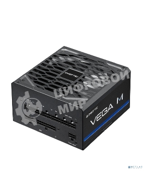 Блок питания Chieftec Vega M PPG-750-C (ATX 3.1, 750W, 80 PLUS GOLD, Active PFC, 135mm fan, Gen5 PCIe, Full Cable Management) Retail