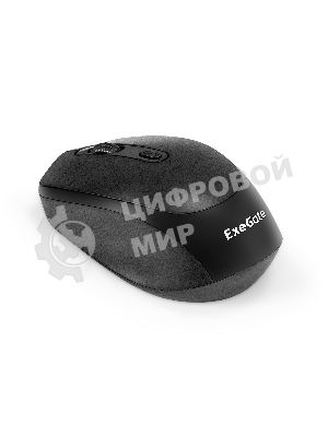 Мышь беспроводная ExeGate Professional Standard SR-9005 черный, 1200 dpi, радиоканал, USB, кнопки - 4
