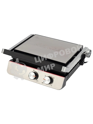 Гриль электрический Hyundai HYG-5047 2200Вт черный/черный