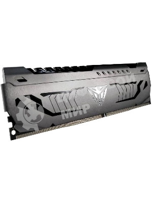 Оперативная память Patriot Viper Steel, DDR4, 32GB (1x32 GB), 3200 MHz, CL16, DIMM, радиатор, черный