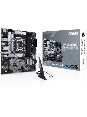 Материнская плата ASUS PRIME B660M-A WIFI D4, Socket LGA 1700, Intel B660, 4xDDR4, 4xSATA, 2xM.2, 1xPCIe 4.0 x16, 1xPCIe 3.0 x16, 1xDP, 2xHDMI, 1x 1Gb LAN, 2xUSB-A 3.2 Gen 2, 4xUSB-A 2.0, 3x3.5 мм, 7.1, mATX