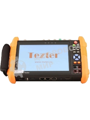 Универсальный монитор-тестер Tezter TIP-HOL-MT-7 AHD/CVI/TVI/CVBS/SDI и IP-видеосистем