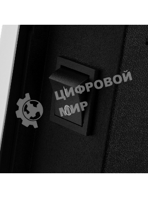 Конвектор электрический гибридный Denzel HybridX-1000 белый, 1000 Вт, 20 м2, термостат, дисплей