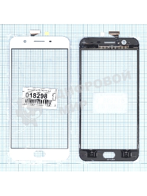 Сенсорное стекло (тачскрин) для OPPO A59S, белое