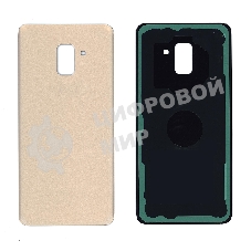 Задняя крышка для Samsung A730F Galaxy A8 Plus (2018) золотой