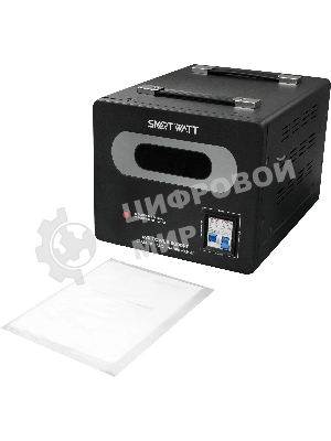 Напольный стабилизатор напряжения SMARTWATT AVR TOWER 5000RF (140W - 260W, 5000VA, 5 кВт, 50-60 Гц, LED-дисплей, релейны