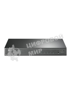 Коммутатор TP-Link JetStream 8-Port Gigabit Smart Switch with 4-Port PoE+, 4× Gigabit PoE+ Ports, 802.3at/af, 62 W PoE Power, Desktop Steel CaseIntegration with Omada SDN Controller, 802.1Q VLAN, STP/RSTP/MSTP, IGMP Snooping, 802.1p/DSCP QoS, ACL, 802.1x, Radius/Tac