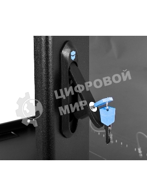 Шкаф ЦМО телекоммуникационный настенный сварной 15U (600 500) съемные стенки, дверь стекло, черный