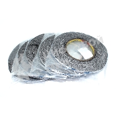 Скотч 3M двухсторонний для монтажа тачскринов, черный, ширина 5 мм, длина 55 м 5 шт. 112174