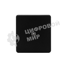 Розетка телевизионная Kranz ROUND TV с/у оникс