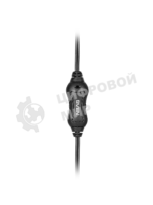 Гарнитура проводная мультимедийная с микрофоном SVEN AP-151MV, черный