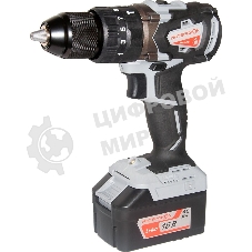Дрель-шуруповерт ИНТЕРСКОЛ ДАУ-13/18В, 18 В, 4 Ач, 60 Нм, бесщеточный, ударный