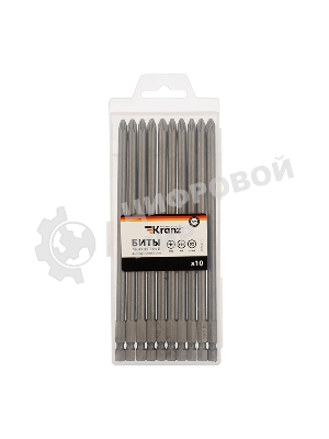 Бита Kranz PH2х150 мм для шуруповерта (упак. 10 шт.)
