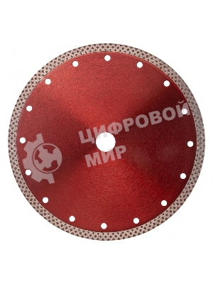 Диск алмазный отрезной Matrix сплошной, 230 х 22,2 мм, сухое/мокрое резание