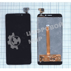 Дисплей для Alcatel One Touch Idol S 6035R черный