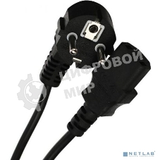 Кабель комп - розетка 220V EU (угловой) 3GX1,5мм2, 1,8m, медь, Telecom