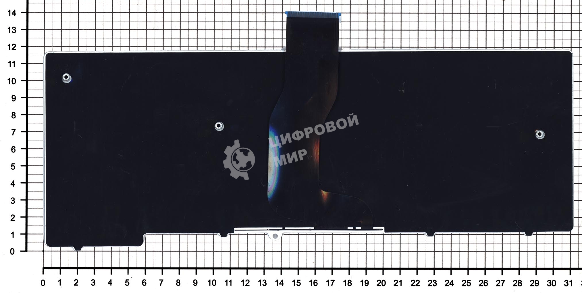 Клавиатура для ноутбука HP Elitebook 6930 6930p черная без Track Point