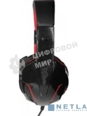 Гарнитура QUMO Dragon War Boinic чёрный, проводная, 3.5 мм