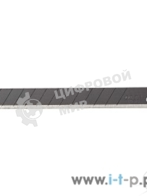 Штукатурно -малярный инструмент Лезвия OLFA сегментированные BLACK MAX, 9х80х0,38мм, 13 сегментов, 50шт OL-ABB-50B