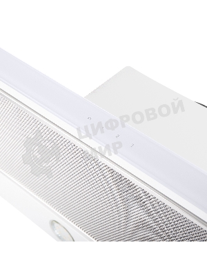 Вытяжка встраиваемая Maunfeld Ouse Touch Glass 60 белый, 60 см, 750 куб. м/ч, 48 дБ