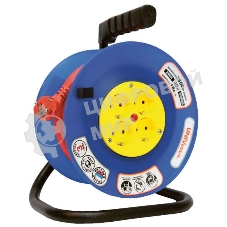 Удлинитель на катушке 4х40 м без заземл. 10А IP20 ВЕМ-250 термо ПВС 2х1 UNIVersal 9632899