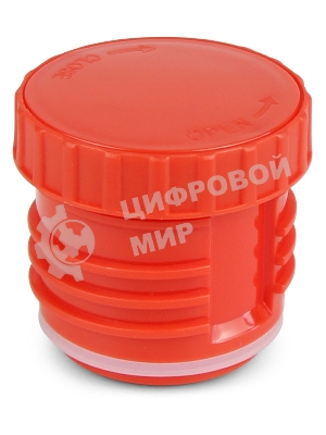 Термос Starwind 10-1000 1 л. серебристый/красный, картонная коробка