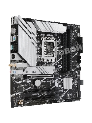 Материнская плата ASUS PRIME B760M-A WIFI D4, LGA 1700, Intel B760, 4xDDR4, 4xSATA, 2xM.2, 1xPCIe 4.0 x16, 1xPCIe 4.0 x4, 1xPCIe 4.0 x1, 2xHDMI, 1xDP, 1x 2.5Gb LAN, 2xUSB-A 3.2 Gen 2, 4xUSB-A 2.0, 3x3.5 мм, 7.1, mATX