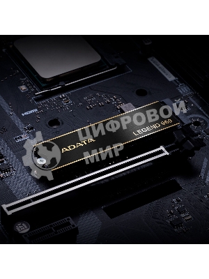 Накопитель SSD ADATA LEGEND 960, 1Tb, PCIe 4.0 x4, M.2 2280, NVMe, R/W 7400/6000, с радиатором