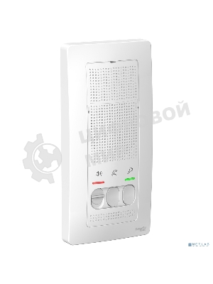 Устройство переговорное (Домофон) BLANCA настен. монтаж 4.5В бел. SchE BLNDA000011