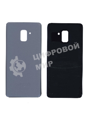 Задняя крышка для Samsung A730F Galaxy A8 Plus (2018) серебристый