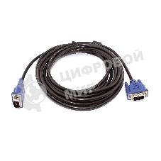 Кабель VGA 5.0 м папа-папа