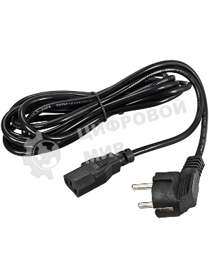 Шнур сетевой Rexant СЕЕ 7/7 (Schuko) – IEC 320 C13 3x1,0мм², длина 1,8м