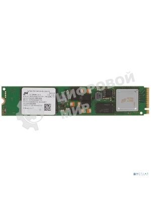 Накопитель SSD Micron 7450 PRO, 960Gb, M.2 22110, PCIe 4.0 x4, NVMe, R/W 5000/1400