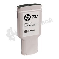 Картридж струйный HP 727 C1Q12A черный матовый, 300мл, для Designjet T920/T1500/T2500