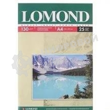Фотобумага Lomond односторонная Глянцнвая, 130г/м2, A4(21x29)/25л.
