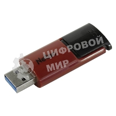 Флешка USB Netac U182 NT03U182N-256G-30RE, USB 3.0 256Gb, retail version, черный/красный