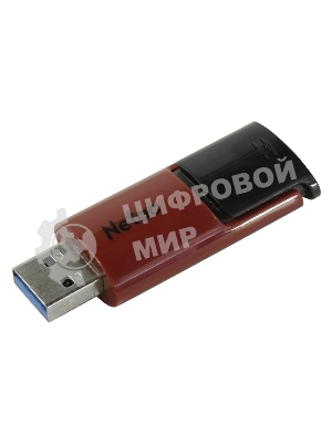 Флешка USB Netac U182 NT03U182N-256G-30RE, USB 3.0 256Gb, retail version, черный/красный
