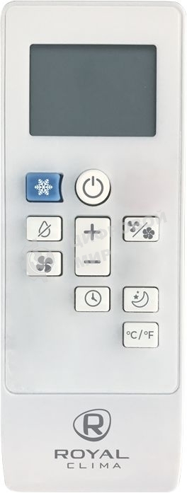 Мобильный кондиционер Royal Clima RM-TS17CH-E 5800 BTU, 17 м², 52 дБ, охлаждение, осушение, белый